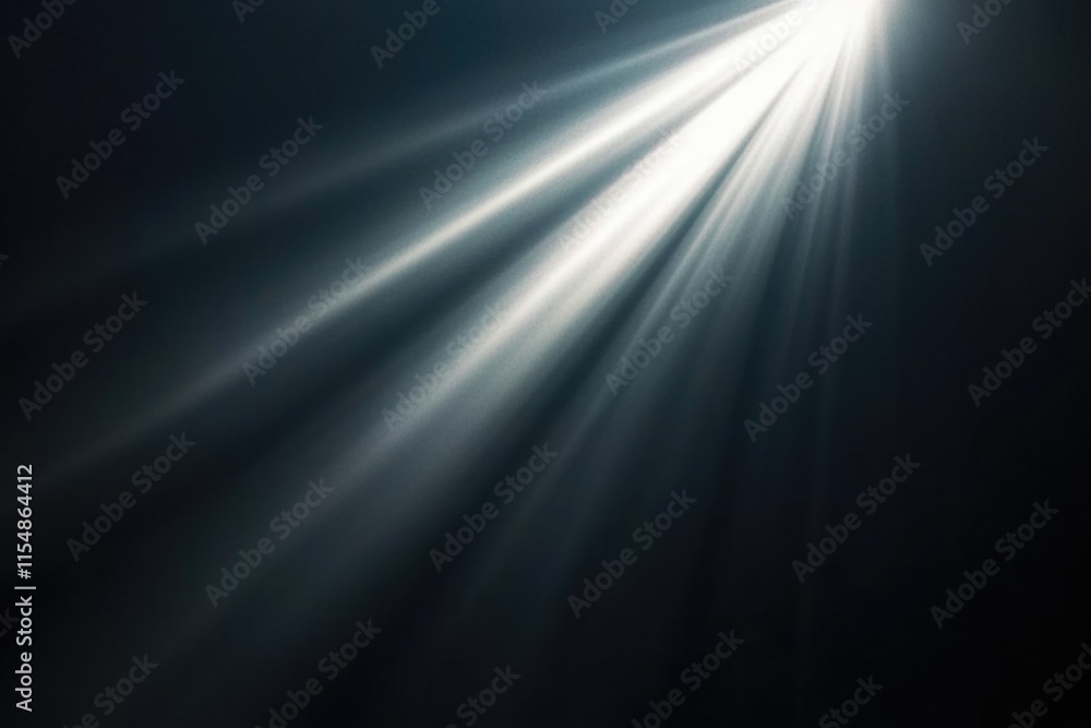 Obraz premium Shining Light Through Dark Sky