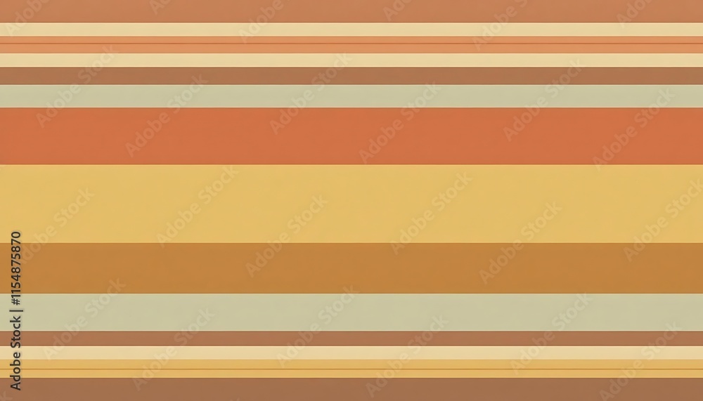 Fototapeta premium Horizontal Striped Pattern Earthy Tones Simple Design Background