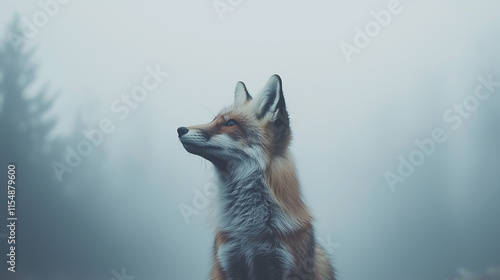 Misty Morning Fox