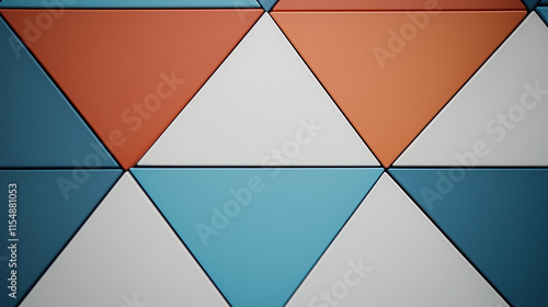 Abstract Triangular Pattern...