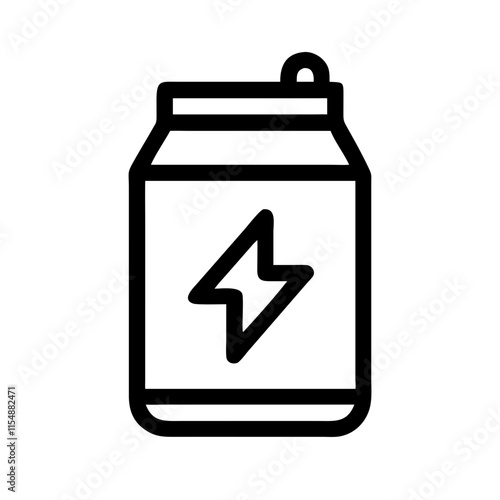 energy drink icon design
