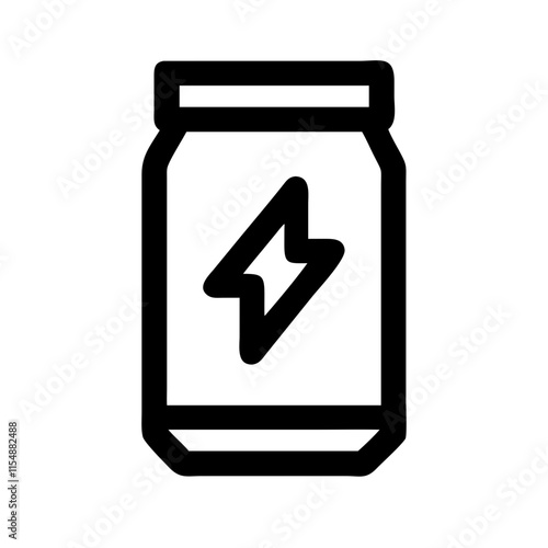 energy drink icon design