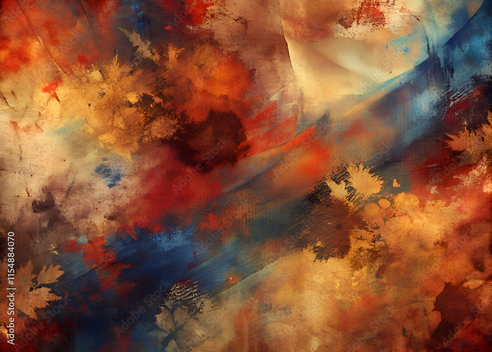 Abstract Color Splash Painting. Modern Art Texture Abstract Color Splash Painting. Modern Art Texture