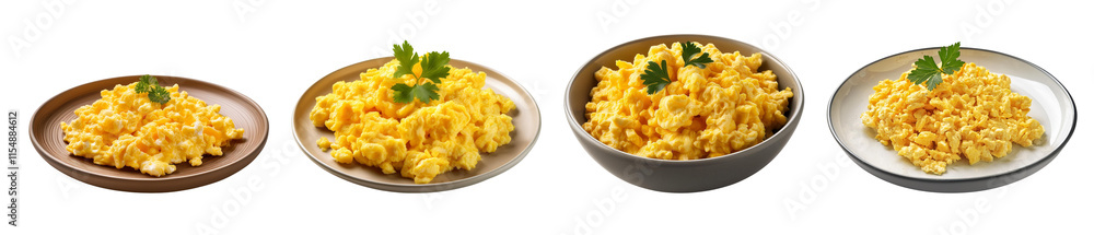 Delicious bowls of creamy macaroni and cheese garnished with fresh herbs. Delicious bowls of creamy macaroni and cheese garnished with fresh herbs.