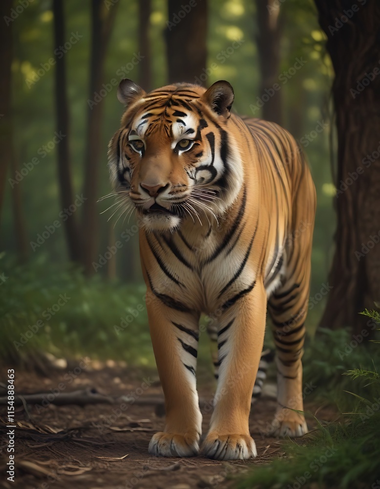Obraz premium Tiger in the forest