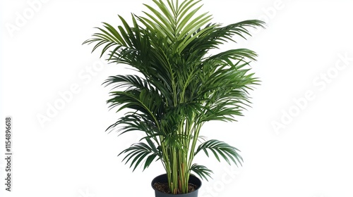 Areca Palm (Dypsis lutescens) A large, bushy plant that adds a tropical feel while naturally humidifying the air, perfect for expansive factory halls