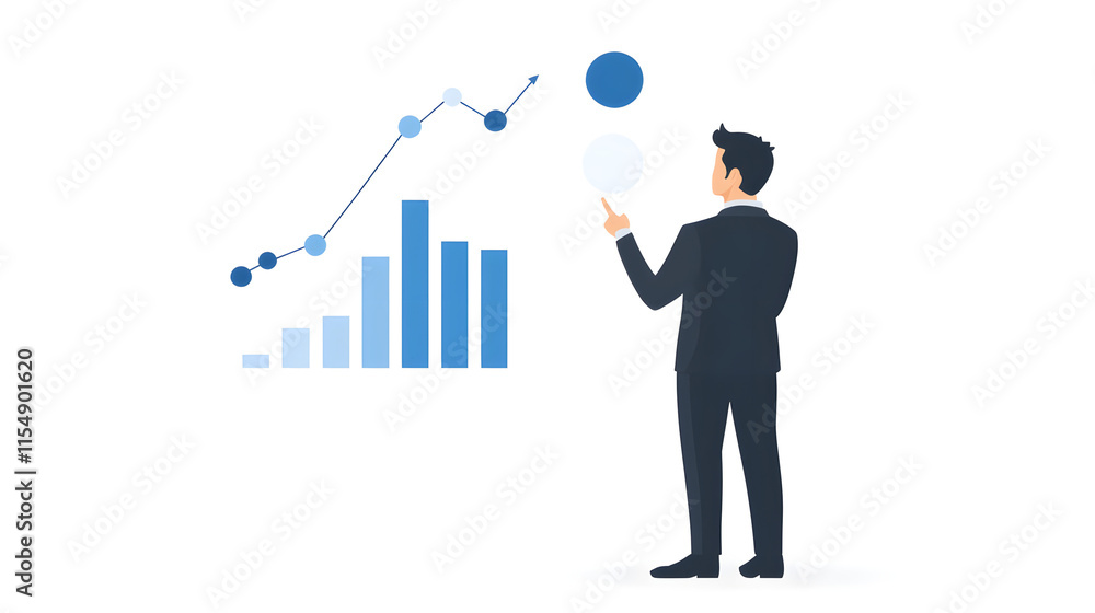 Using big data analysis to predict market trends, demonstrating dynamic insights into consumer behavior, financial forecasting, and strategic decision-making for businesses, highlighting the power of Using big data analysis to predict market trends, demonstrating dynamic insights into consumer behavior, financial forecasting, and strategic decision-making for businesses, highlighting the power of