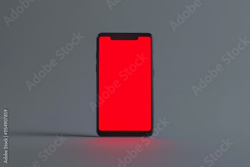 Free Download Smart phone mock up rendering with blank screen on dark background - GFXLoad