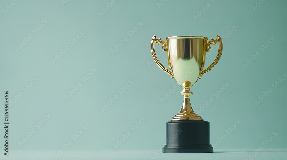 Golden champion trophy background symbolizing success and achievement Suitable for sports and awards themes Golden champion trophy background symbolizing success and achievement Suitable for sports and awards themes