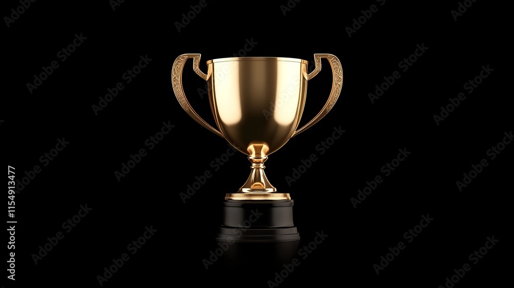 Golden champion trophy background symbolizing success and achievement Suitable for sports and awards themes Golden champion trophy background symbolizing success and achievement Suitable for sports and awards themes