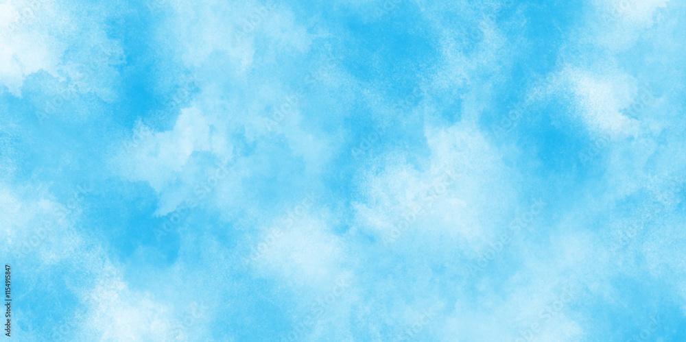 Brush-painted blurred and grainy paint aquarelle Abstract light sky blue grunge texture with grunge and grainy watercolor or paper texture grunge and cloudy watercolor stains and scratches. Brush-painted blurred and grainy paint aquarelle Abstract light sky blue grunge texture with grunge and grainy watercolor or paper texture grunge and cloudy watercolor stains and scratches.