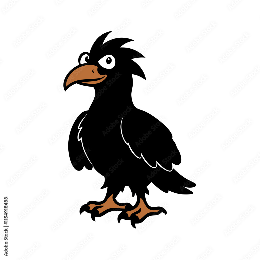 Eagle cartoon vector silhouette Eagle cartoon vector silhouette