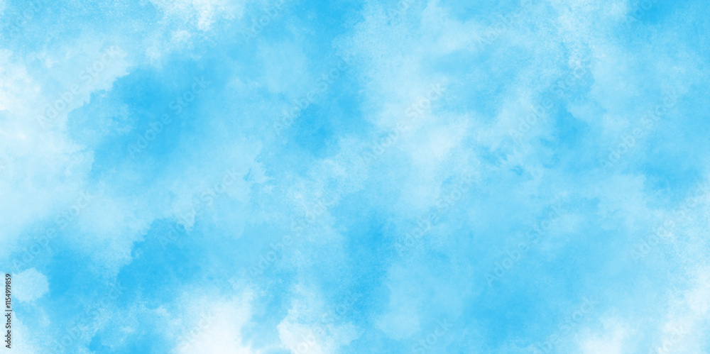 Brush-painted blurred and grainy paint aquarelle Abstract light sky blue grunge texture with grunge and grainy watercolor or paper texture grunge and cloudy watercolor stains and scratches. Brush-painted blurred and grainy paint aquarelle Abstract light sky blue grunge texture with grunge and grainy watercolor or paper texture grunge and cloudy watercolor stains and scratches.