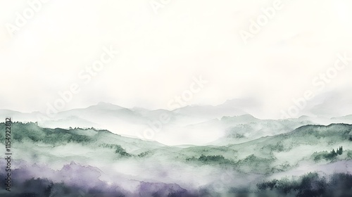 clouds over mountains for background or wallpaper