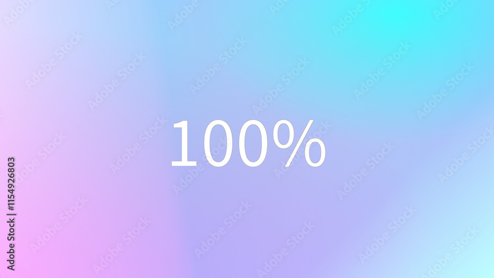 100% のグラデーション背景イラスト 100% のグラデーション背景イラスト