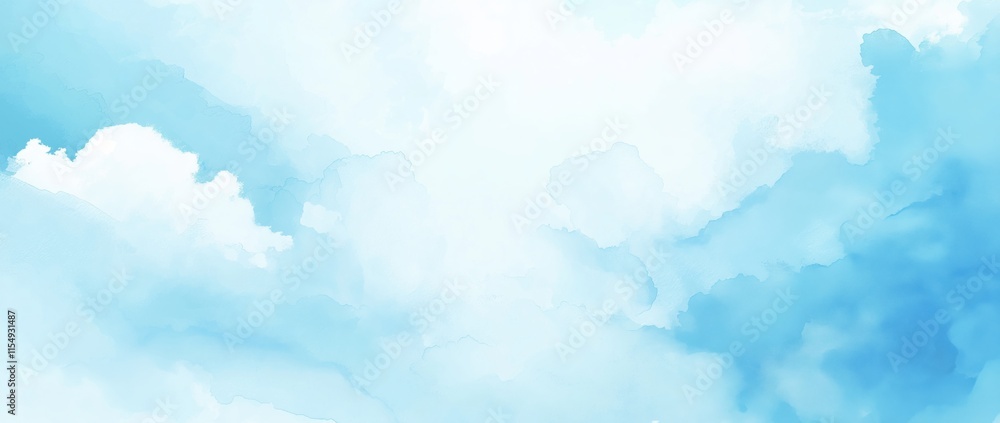 Light Blue Watercolor Background Texture Light Blue Watercolor Background Texture
