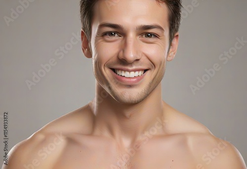 Stunning Shrewd man portrait, high quality, high resolution.