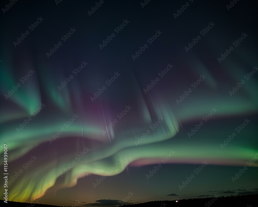 Elegant Sky with fluid aurora gradients Elegant Sky with fluid aurora gradients