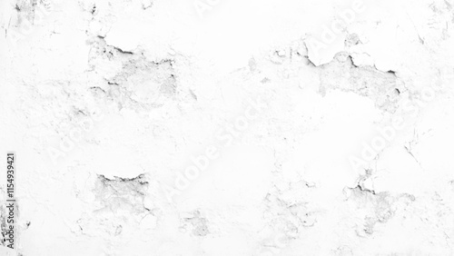 Abstract white and grey cement wall texture and background. White grunge cement wall texture background. Wall fragment with scratches and cracks. It can be used as a background. 