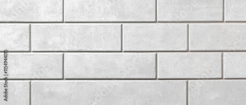 Wallpaper Mural Concrete construction. Gray brick wall with a uniform and smooth texture. Torontodigital.ca