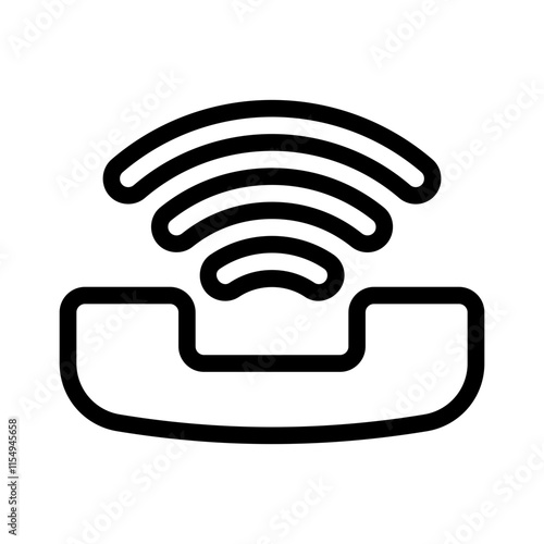 Wi Fi line icon