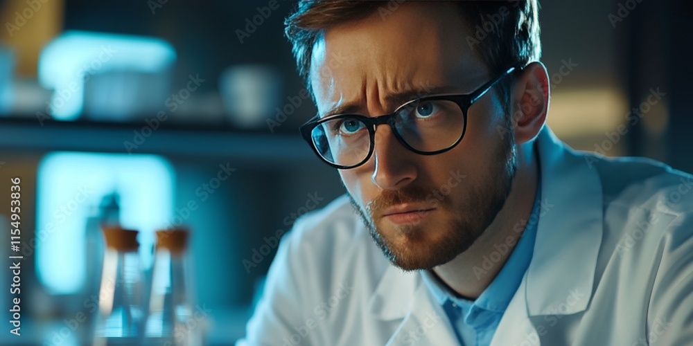 Concentrated skilled researcher in uniform engaged in a test, demonstrating expertise and precision while conducting the test to achieve reliable results and enhance research outcomes. Concentrated skilled researcher in uniform engaged in a test, demonstrating expertise and precision while conducting the test to achieve reliable results and enhance research outcomes.