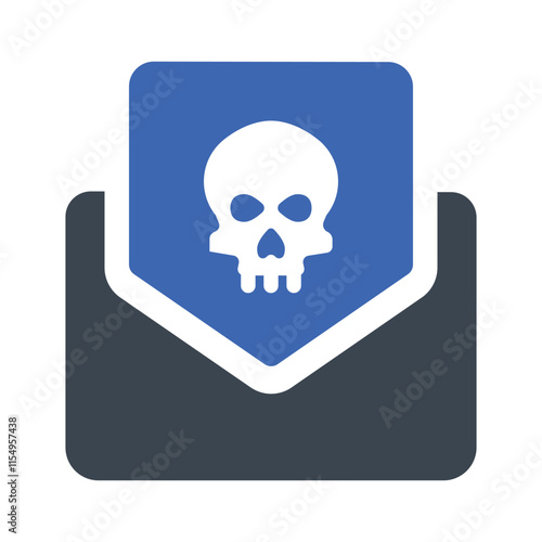 Email virus icon