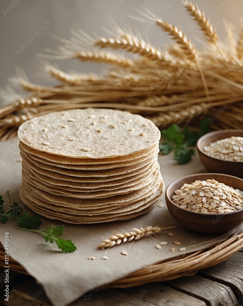 Whole Wheat Tortillas with Wheat and Oats Whole Wheat Tortillas with Wheat and Oats