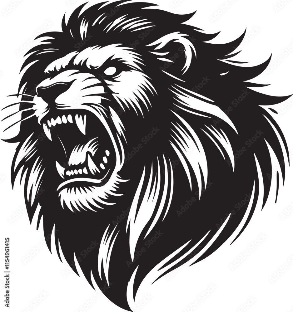 Obraz premium Silhouette Vector Art