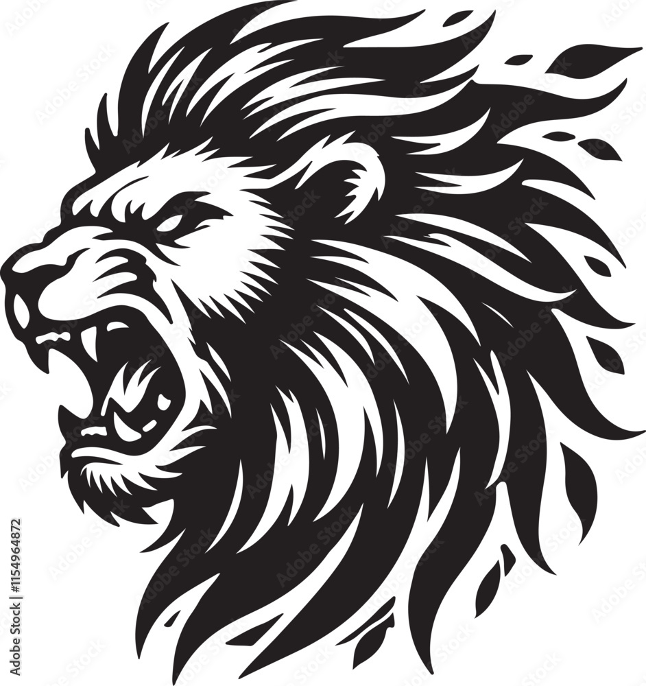 Obraz premium Silhouette Vector Art