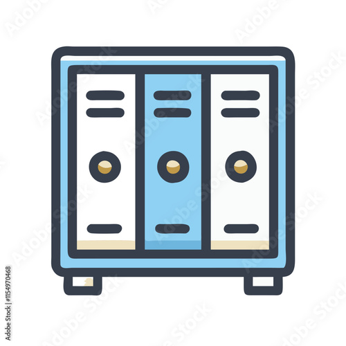 locker icon design