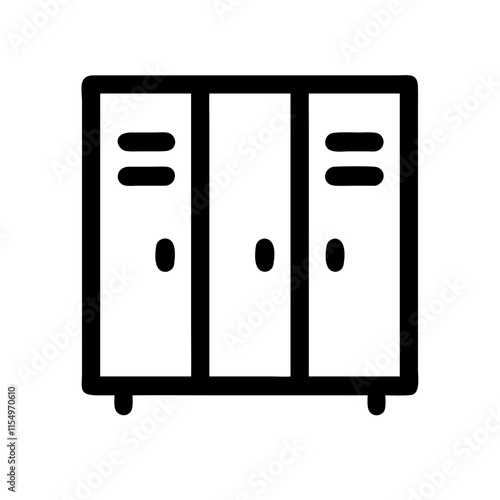 locker icon design