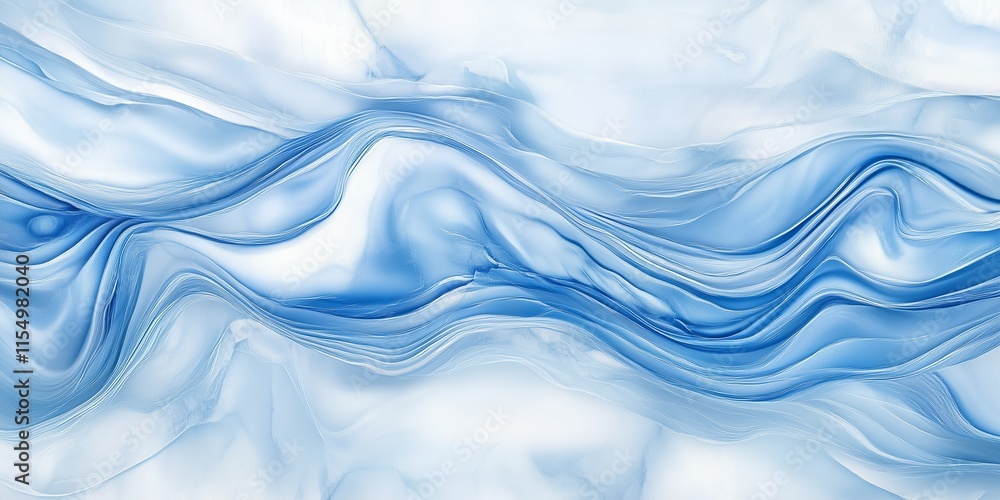 Flowing abstract blue wave texture design. Flowing abstract blue wave texture design.