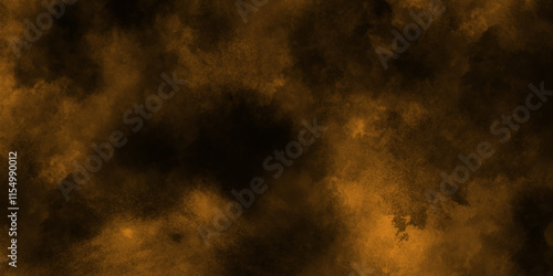 Surface with abstract watercolor painted grunge paper texture, brown watercolor background hand-drawn with cloudy strokes of brushes, grainy watercolor scraped grungy background.