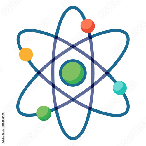 atom icon design