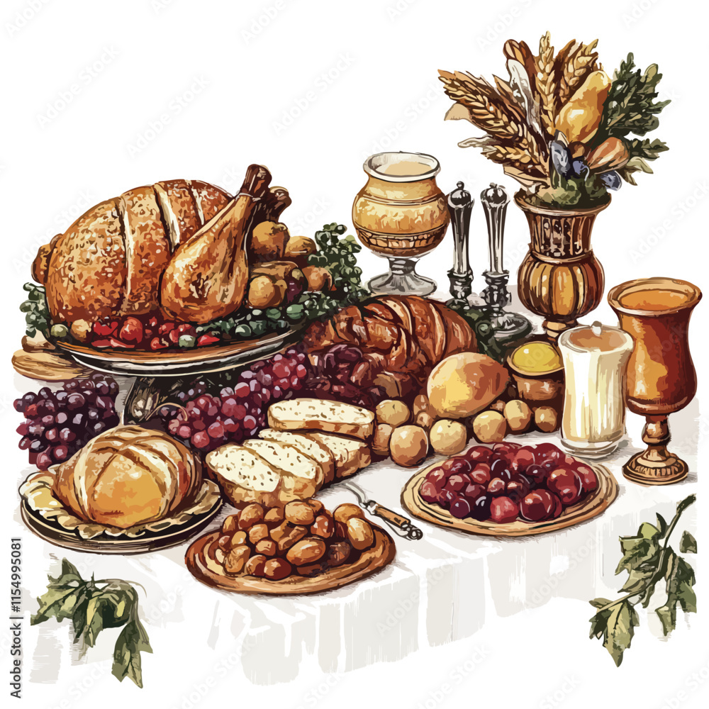 Blessing food jewishclip art, clip art concept Blessing food jewishclip art, clip art concept