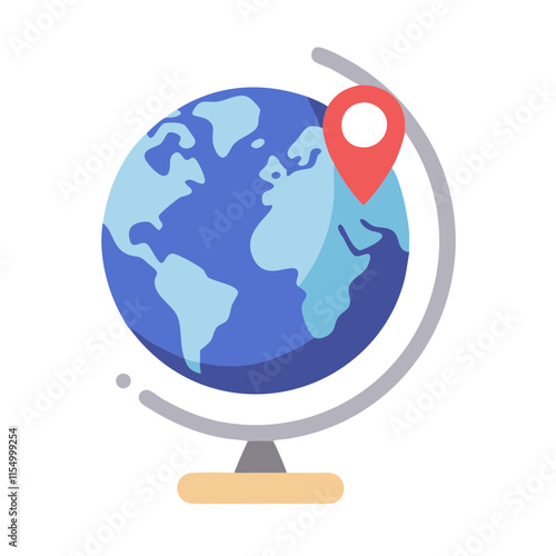 geography icon design