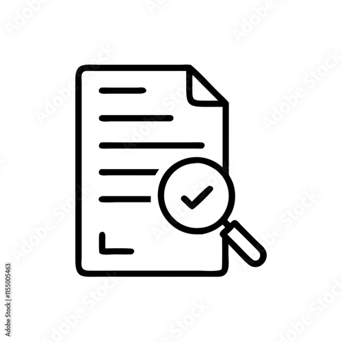 folder with magnifying glass
