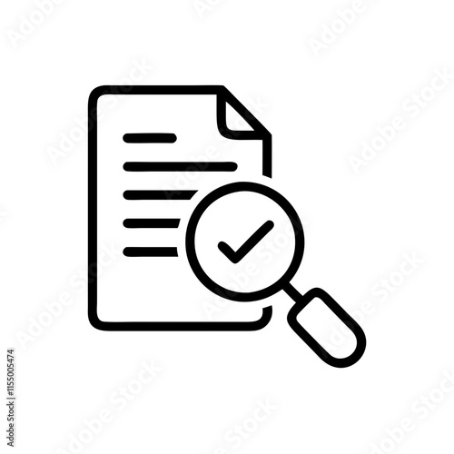 folder with magnifying glass