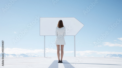 Woman Facing the Unknown: A...