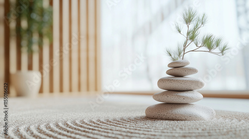 Zen Garden Tranquility: A s...