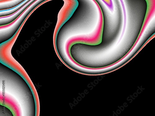 UXURIOUS AND BEAUTIFUL AESTHETIC ABSTRACT DESIGN LIQUID Glitter BACKGROUND WITH NOISE	 photo