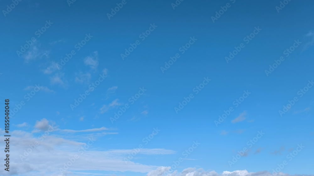 Amazing movie landscape of clouds moving in the morning Amazing movie landscape of clouds moving in the morning