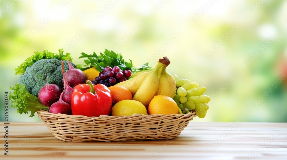 Close-up of vibrant fresh fruits and vegetables arranged in a balanced layout on a wooden table, symbolizing healthy gut nutrition and natural wellness. Close-up of vibrant fresh fruits and vegetables arranged in a balanced layout on a wooden table, symbolizing healthy gut nutrition and natural wellness.