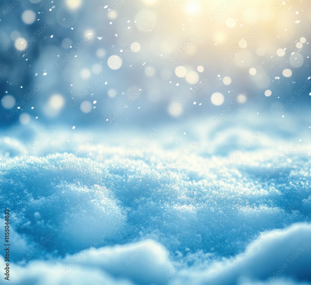 Soft Snowfall with Gentle Light Creating a Dreamy Winter Scene, Illuminated by Warm Hues against a Cool Background of Snowflakes and Fluffy Snow Soft Snowfall with Gentle Light Creating a Dreamy Winter Scene, Illuminated by Warm Hues against a Cool Background of Snowflakes and Fluffy Snow