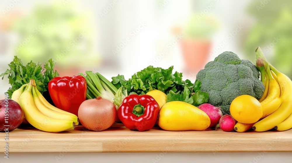 Close-up of vibrant fresh fruits and vegetables arranged in a balanced layout on a wooden table, symbolizing healthy gut nutrition and natural wellness. Close-up of vibrant fresh fruits and vegetables arranged in a balanced layout on a wooden table, symbolizing healthy gut nutrition and natural wellness.