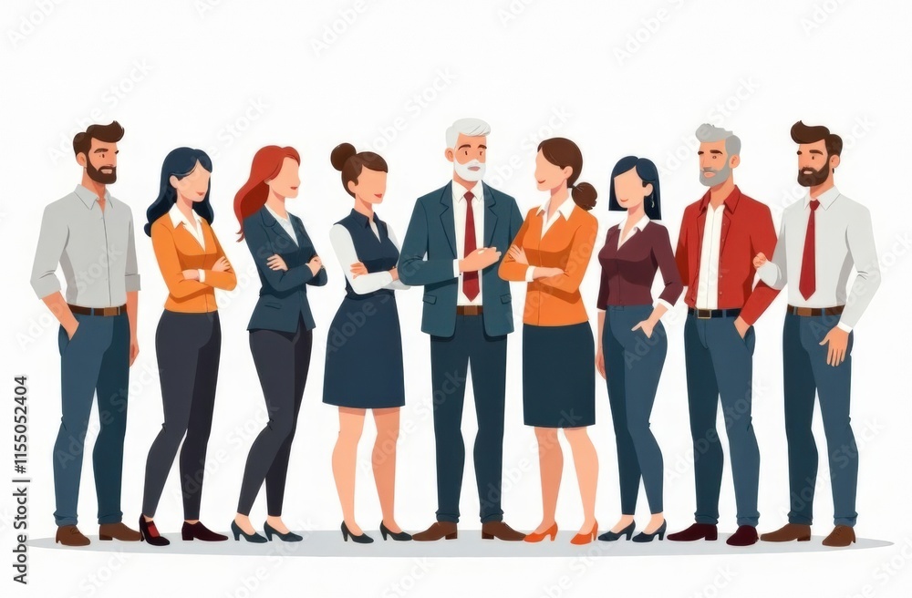 Diverse multiracial and multicultural group of people isolated on white background. Happy old people and young men, women and children stand together. Social diversity. Diverse multiracial and multicultural group of people isolated on white background. Happy old people and young men, women and children stand together. Social diversity.