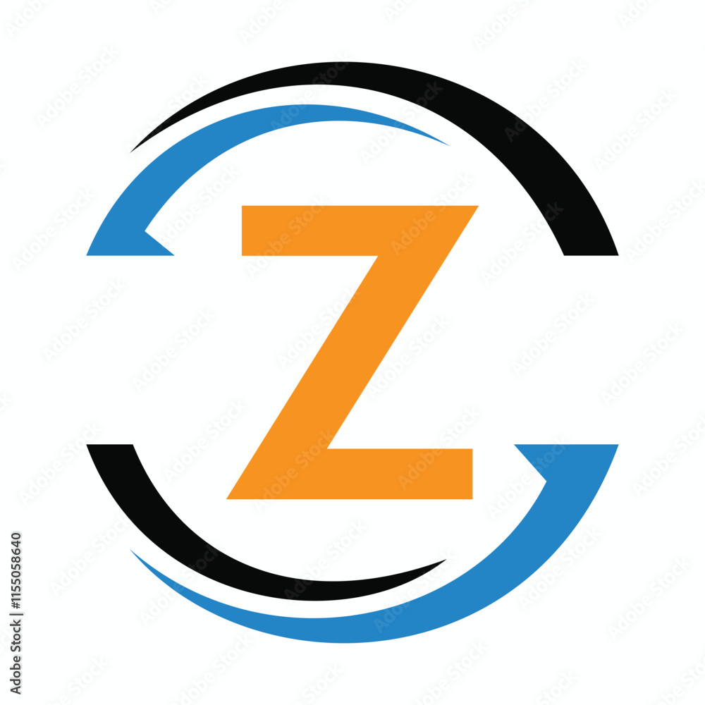 Initial Monogram Z Logo Design. Business And Company Symbol Vector Template Initial Monogram Z Logo Design. Business And Company Symbol Vector Template