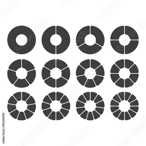 Set of timing icons, set of timing icons