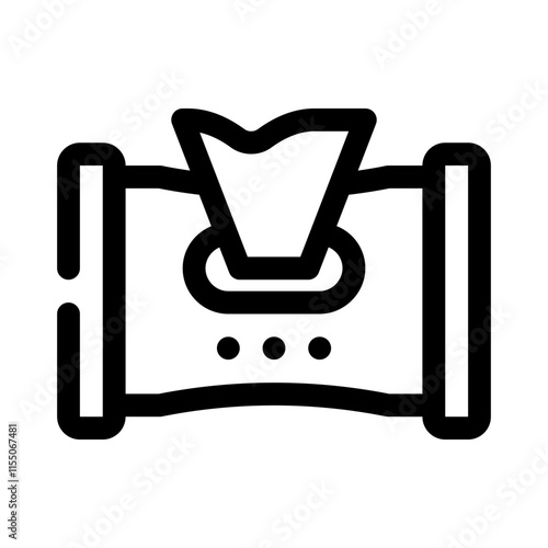 wipes line icon